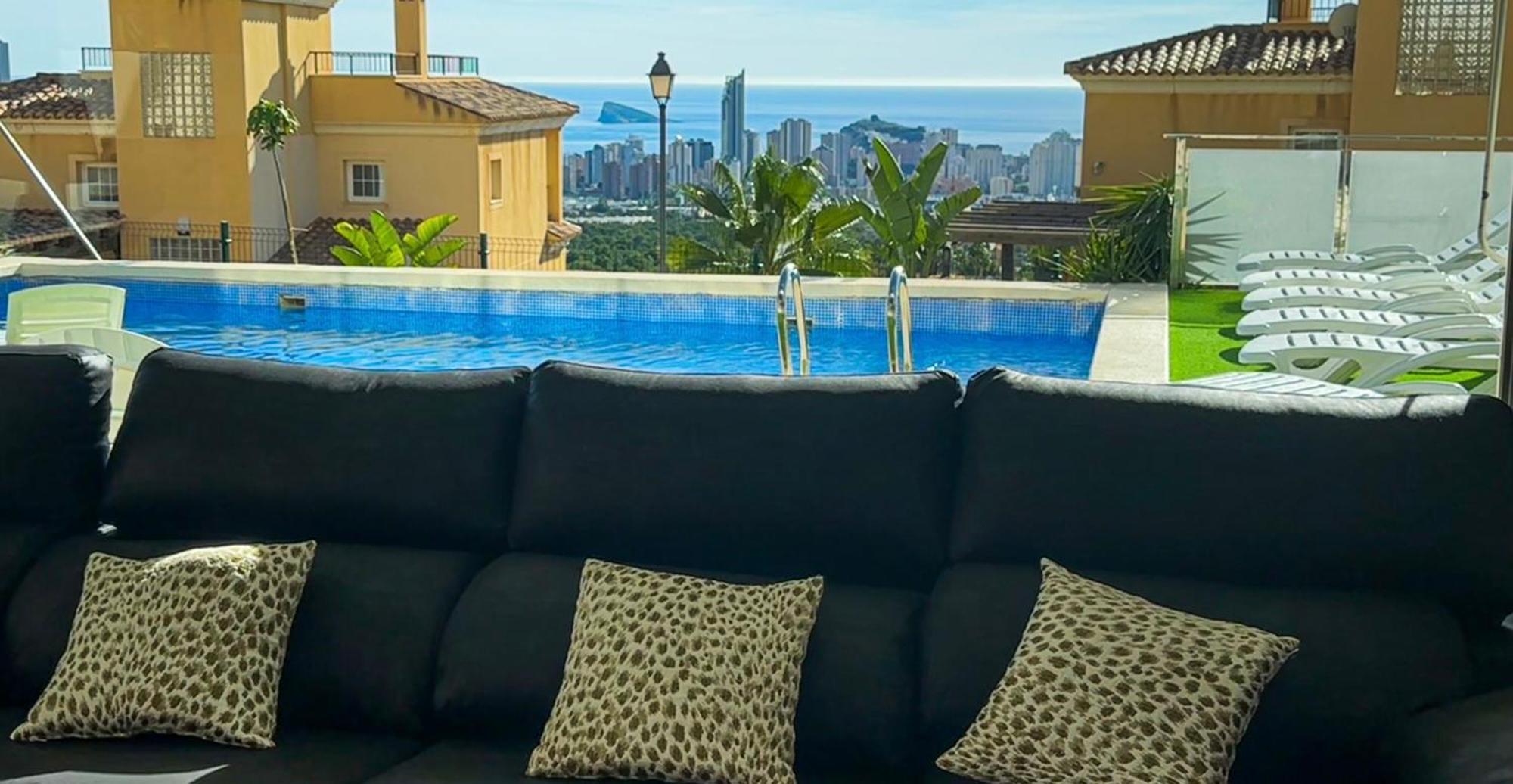 فيلا Altos Golf Bahia Benidorm فينيسترات المظهر الخارجي الصورة