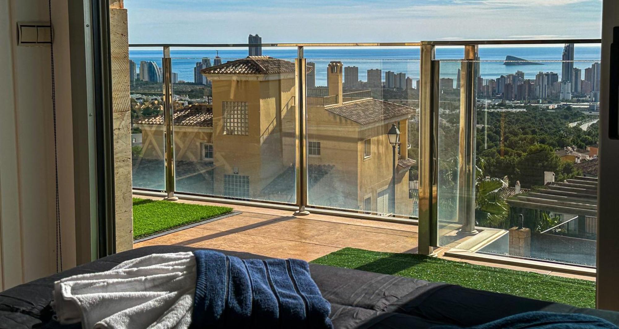 فيلا Altos Golf Bahia Benidorm فينيسترات المظهر الخارجي الصورة