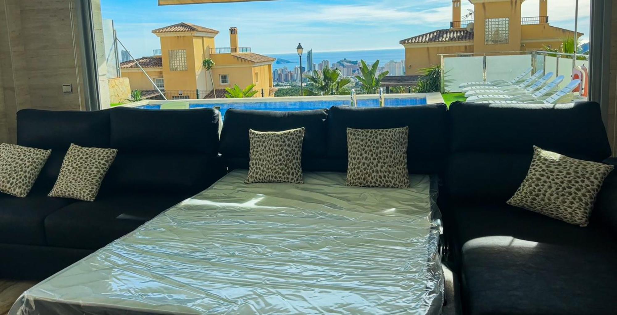 فيلا Altos Golf Bahia Benidorm فينيسترات المظهر الخارجي الصورة