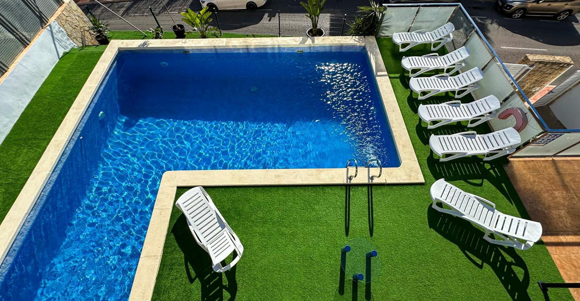 فيلا Altos Golf Bahia Benidorm فينيسترات المظهر الخارجي الصورة