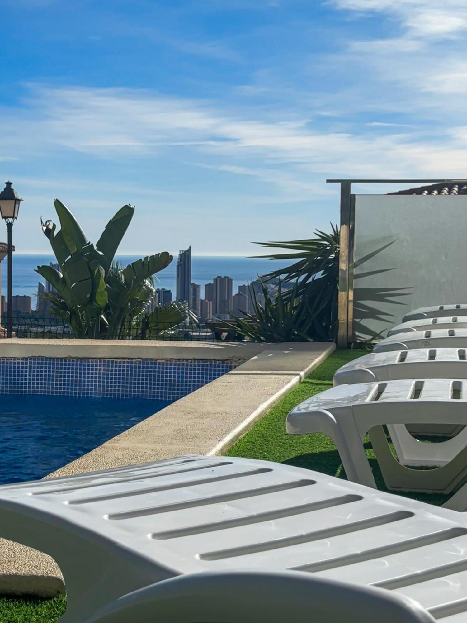 فيلا Altos Golf Bahia Benidorm فينيسترات المظهر الخارجي الصورة