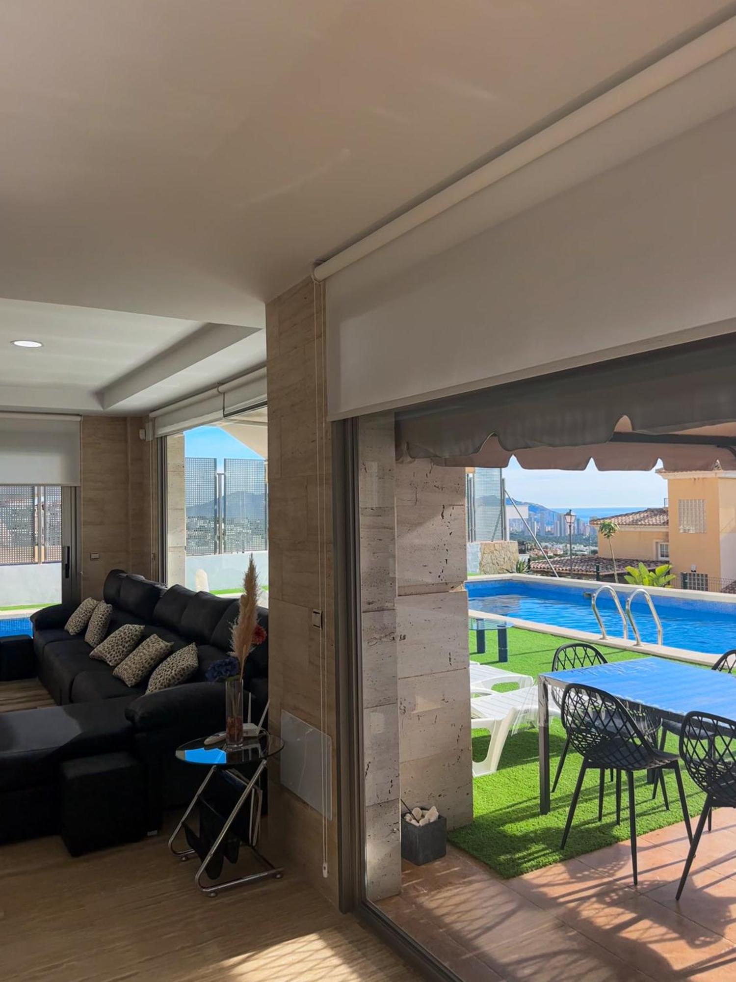 فيلا Altos Golf Bahia Benidorm فينيسترات المظهر الخارجي الصورة